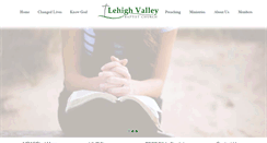Desktop Screenshot of lvbaptist.org